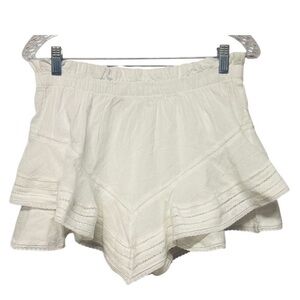 Aerie White Ruffle Skort Skirt Medium Layered Beachy
Airy Summer Cottagecore